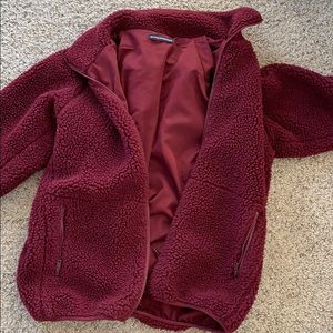 Brandy Melville maroon jacket